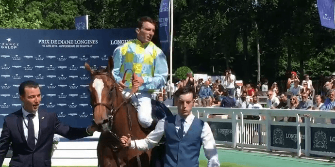 Arrivée du Prix de Diane 2019