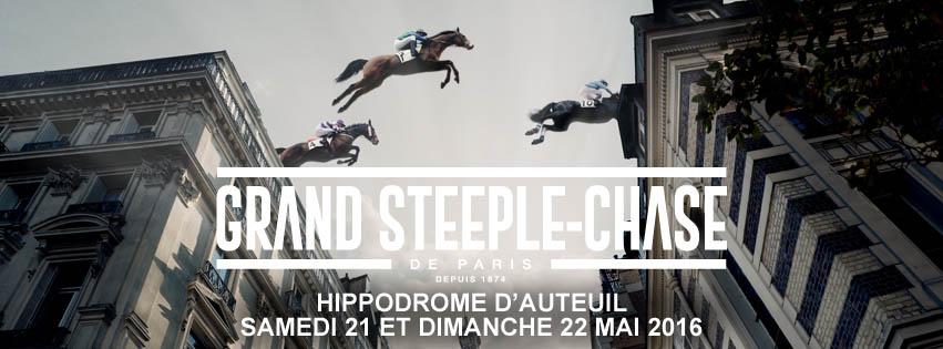 Grand steeple-chase de paris - course pmu du 22 mai 2016