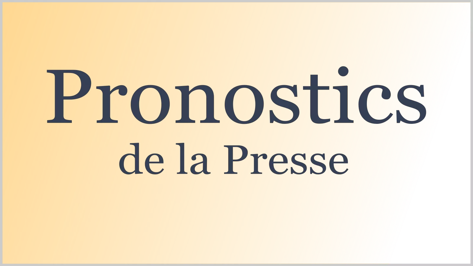Meilleurs pronostics gratuits de la presse PMU pour le Quinté