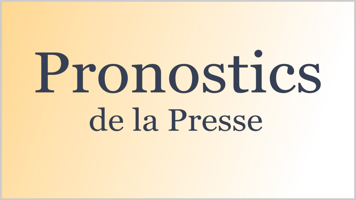 Pronostics presse PMU Quinte