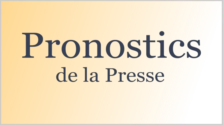 Pronostics presse PMU Quinte