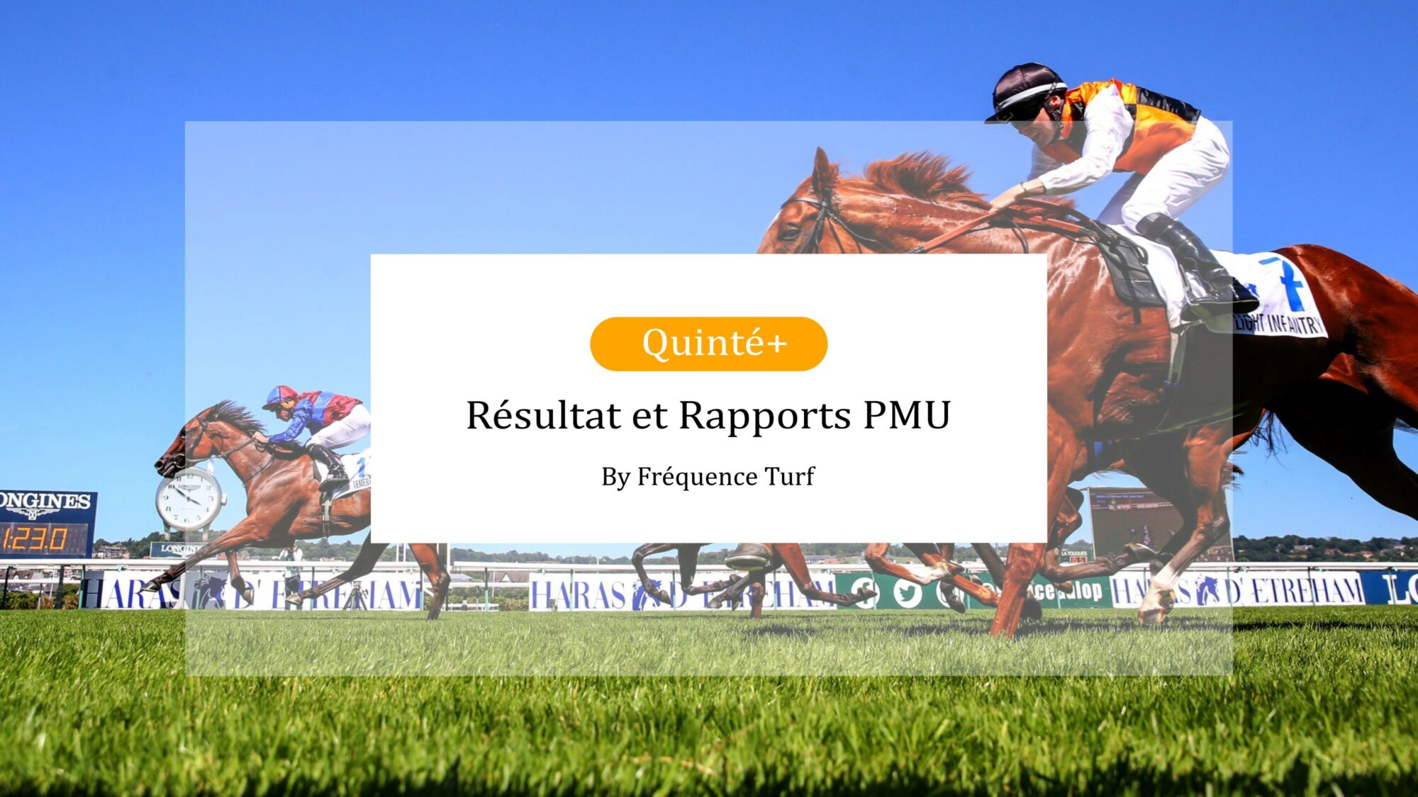 Résultat et rapports PMU de la course du Quinté du jour