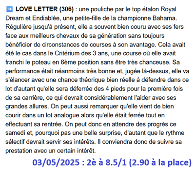 Pronostic PMU gagnant du 3 mai 2025