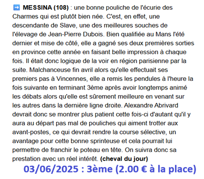 Pronostic PMU gagnant du 3 juin 2025