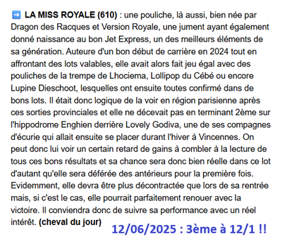 Pronostic PMU gagnant du 12 juin 2025