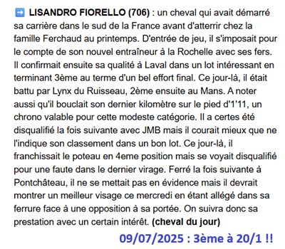 Pronostic PMU gagnant du 9 juillet 2025