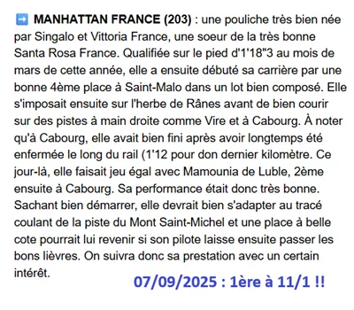Pronostic PMU gagnant du dimanche 7 septembre 2025