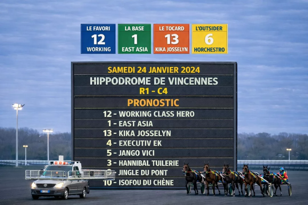 Pronostic Quinté du samedi 24 janvier 2026 à Vincennes