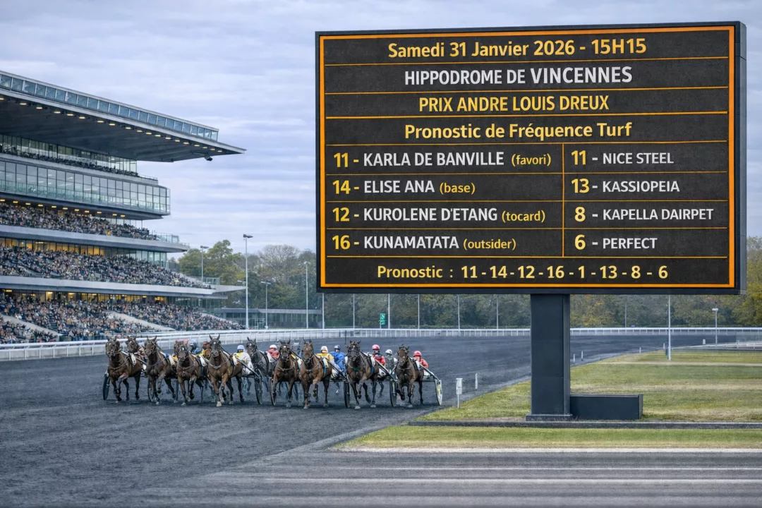 Pronostic quinté PMU du samedi 31 janvier 2026