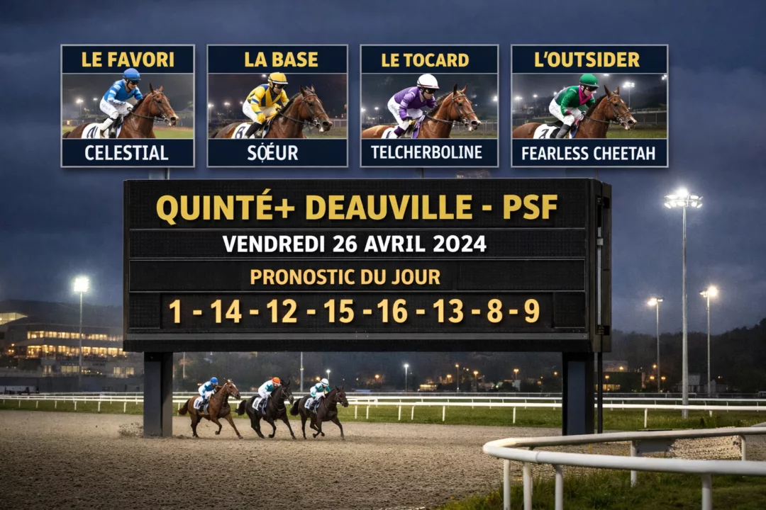 Pronostic Quinté du 23 janvier 2025 à Deauville