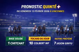 Pronostic Quinté vendredi 13 février 2026