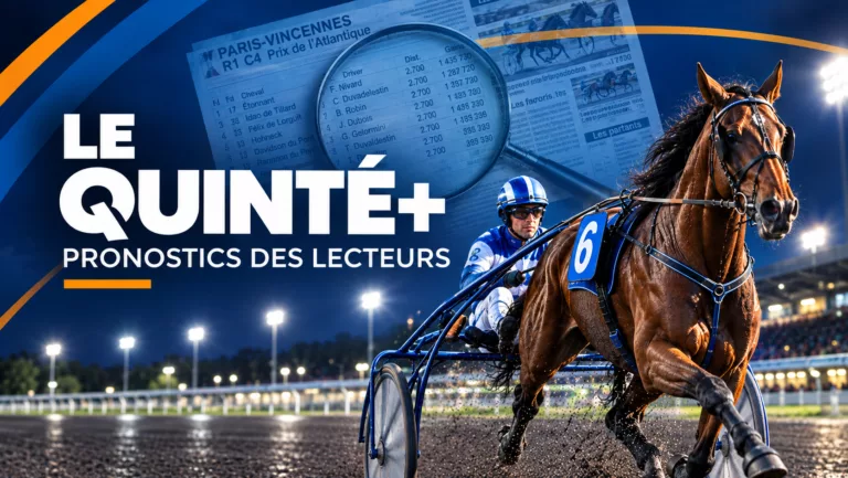 Pronostic quinté des lecteurs