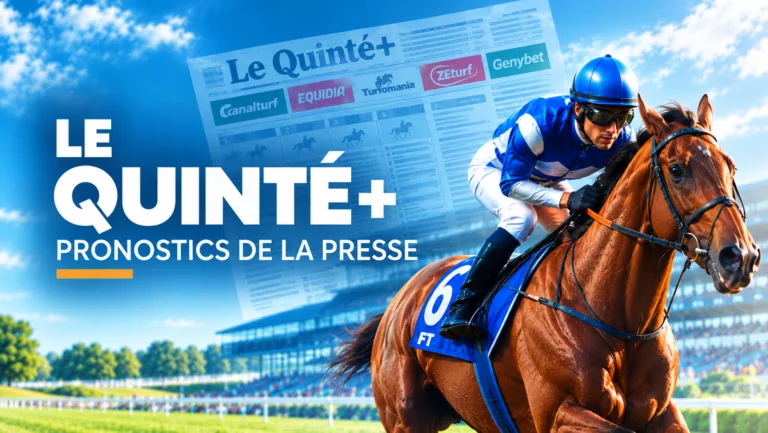 Pronostics Quinté Presse PMU galop